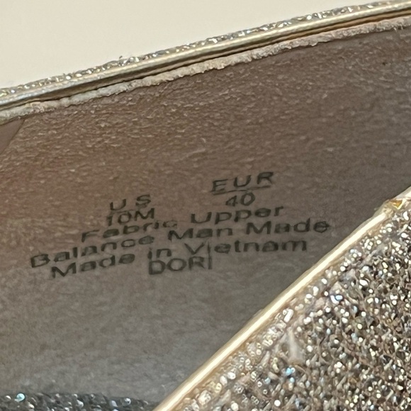 Sam Edelman Dori Kitten Heels Silver Metallic Size 10M - Picture 4 of 16